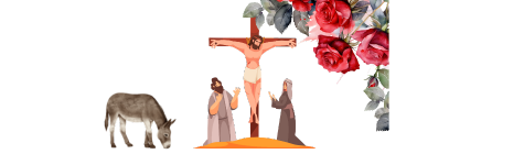 Jesus am Kreuz